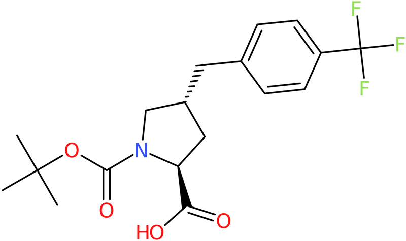 CAS: 957311-17-0 | Boc-(4R)-4-(4-trifluoromethylbenzyl)-L-proline, >98%, NX71211