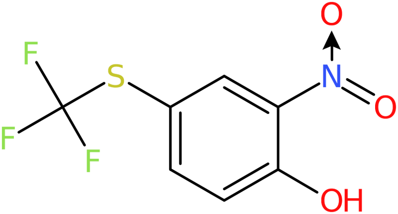 CAS: 933673-33-7 | 2-Nitro-4-[(trifluoromethyl)thio]phenol, >97%, NX69549