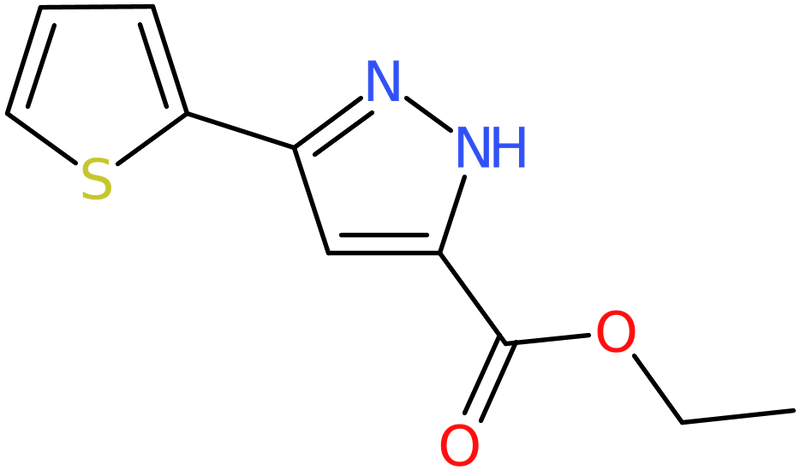 CAS: 121195-03-7 | Ethyl 3-(thien-2-yl)-1H-pyrazole-5-carboxylate, NX17498