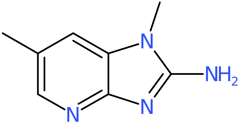 CAS: 132898-04-5 | 2-Amino-1,6-dimethyl-1H-imidazo[4,5-b]pyridine, NX21175