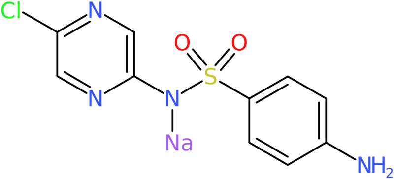 CAS: 71720-40-6 | Sulfachloropyrazine sodium, >98%, NX59444