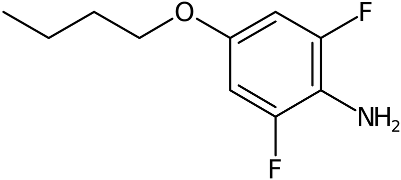 CAS: 1373920-83-2 | 4-Butoxy-2,6-difluoroaniline, >97%, NX22597