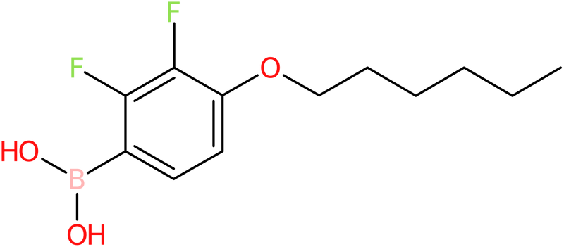 CAS: 121219-20-3 | 2,3-Difluoro-4-hexyloxybenzeneboronic acid, NX17514