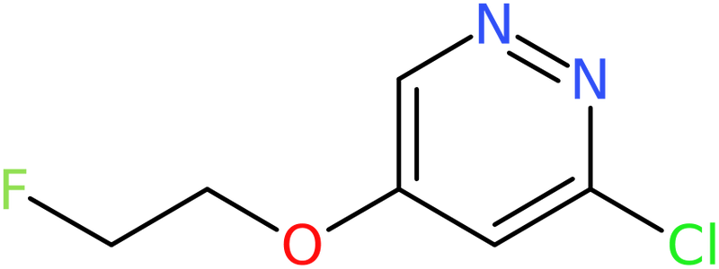 CAS: 1346691-39-1 | 3-Chloro-5-(2-fluoroethoxy)pyridazine, >95%, NX21696