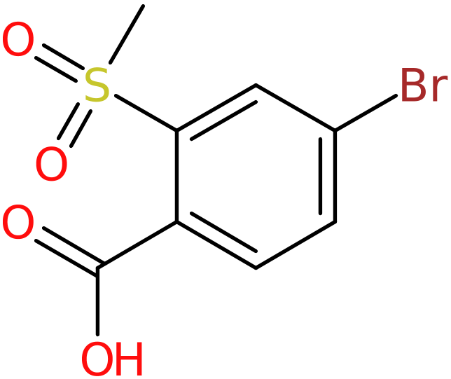 CAS: 142994-02-3 | 4-Bromo-2-(methylsulphonyl)benzoic acid, NX24088