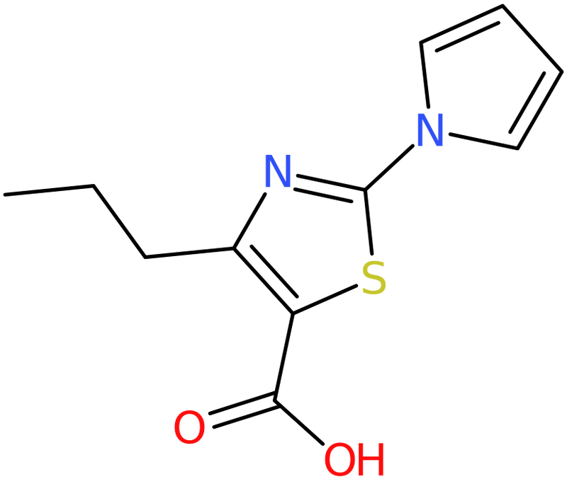 CAS: 1031672-01-1 | 4-Propyl-2-(1H-pyrrol-1-yl)-1,3-thiazole-5-carboxylic acid, NX11826