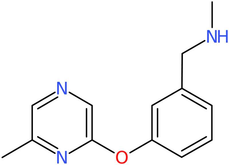 CAS: 912569-66-5 | N-Methyl-3-[(6-methylpyrazin-2-yl)oxy]benzylamine, >97%, NX68324