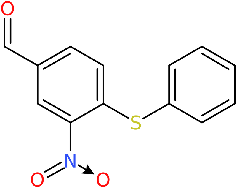 CAS: 69054-34-8 | 3-Nitro-4-(phenylthio)benzaldehyde, NX58374