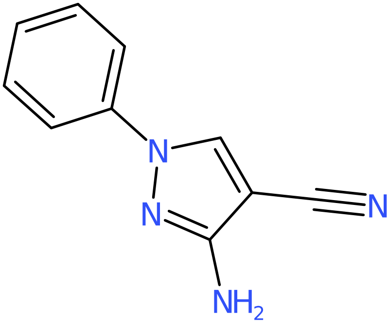 CAS: 138942-61-7 | 3-Amino-1-phenyl-1H-pyrazole-4-carbonitrile, >95%, NX23036