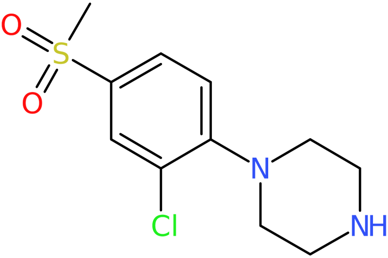 CAS: 849035-72-9 | 1-[2-Chloro-4-(methylsulphonyl)phenyl]piperazine, >95%, NX63668