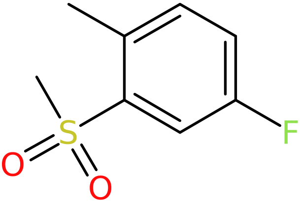 CAS: 828270-66-2 | 4-Fluoro-2-(methylsulfonyl)toluene, >95%, NX63045