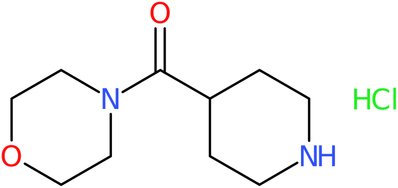 CAS: 94467-73-9 | 4-(Piperidin-4-ylcarbonyl)morpholine hydrochloride, >90%, NX70244