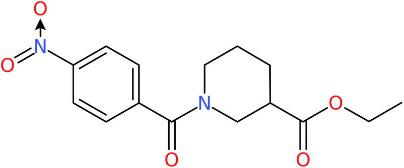 Ethyl 1-(4-nitrobenzoyl)piperidine-3-carboxylate, NX73933