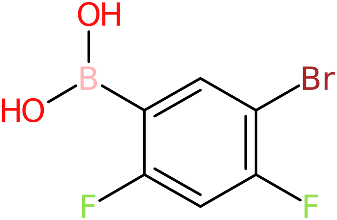 CAS: 2096331-76-7 | 5-Bromo-2,4-difluorobenzeneboronic acid, >98%, NX33947