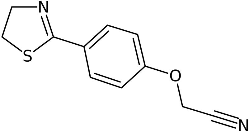 CAS: 175276-95-6 | 2-[4-(4,5-Dihydro-1,3-thiazol-2-yl)phenoxy]acetonitrile, NX29355