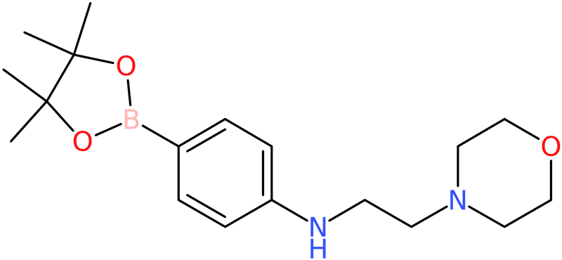 CAS: 943911-64-6 | N-[2-(Morpholin-4-yl)ethyl]-4-(tetramethyl-1,3,2-dioxaborolan-2-yl)aniline, NX70195