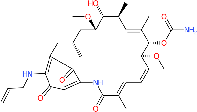 CAS: 75747-14-7 | 17-(Allylamino)-17-demethoxygeldanamycin, NX60816