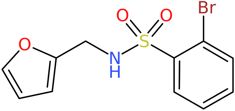 CAS: 849056-66-2 | 2-Bromo-N-(fur-2-ylmethyl)benzenesulphonamide, NX63691