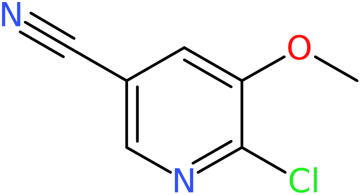 CAS: 1256835-79-6 | 6-Chloro-5-methoxynicotinonitrile, >97%, NX19182