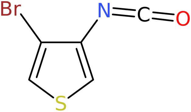 CAS: 937795-88-5 | 4-Bromothien-3-yl isocyanate, >95%, NX69863