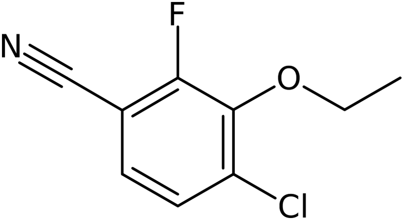 CAS: 1373920-89-8 | 4-Chloro-3-ethoxy-2-fluorobenzonitrile, >97%, NX22603