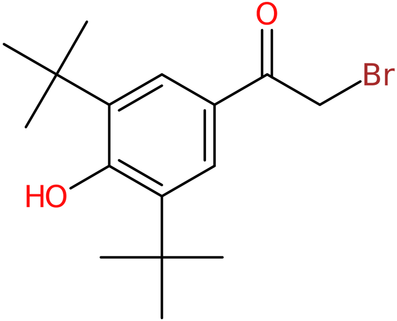 CAS: 14386-64-2 | 3,5-Bis(tert-butyl)-4-hydroxyphenacyl bromide, NX24362