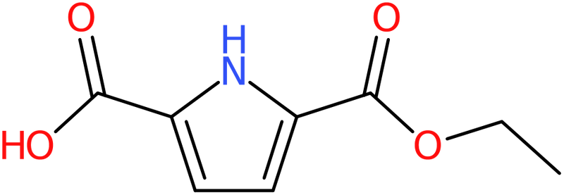 CAS: 952569-58-3 | 5-(Ethoxycarbonyl)-1H-pyrrole-2-carboxylic acid, >95%, NX70832