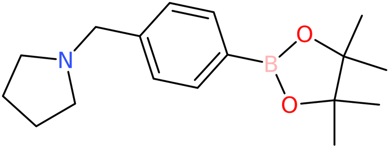 CAS: 884507-39-5 | 4-[(Pyrrolidin-1-yl)methyl]benzeneboronic acid, pinacol ester, >97%, NX66229