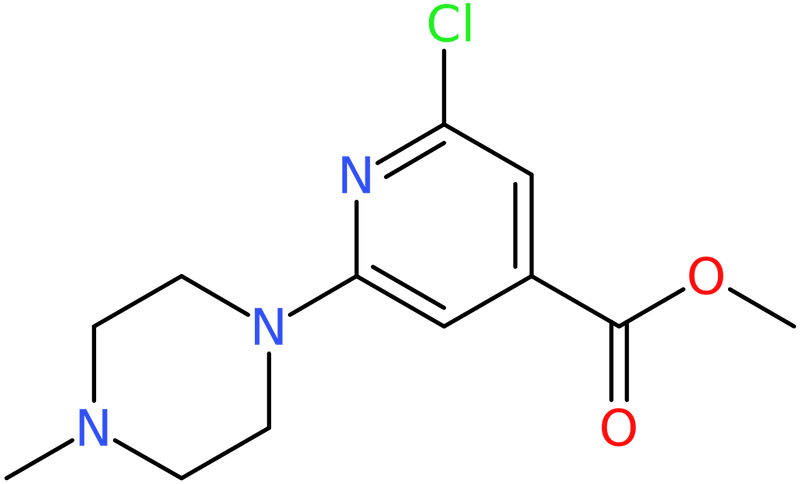 CAS: 1227954-55-3 | Methyl 2-chloro-6-(4-methylpiperazin-1-yl)isonicotinate, NX18260