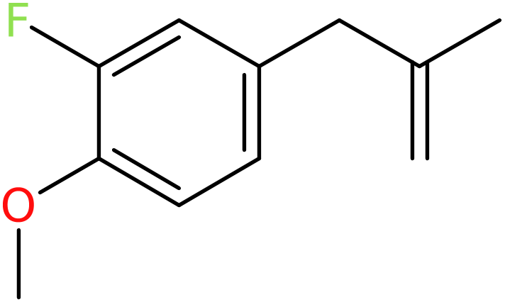 CAS: 951888-11-2 | 2-Fluoro-4-(2-methylallyl)anisole, NX70710