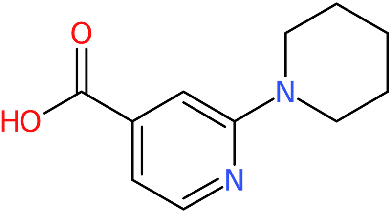 CAS: 855153-75-2 | 2-(Piperidin-1-yl)isonicotinic acid, >97%, NX64269