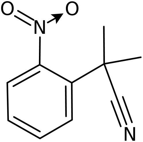 CAS: 136764-92-6 | 2-Methyl-2-(2-nitrophenyl)propanenitrile, >98%, NX22397