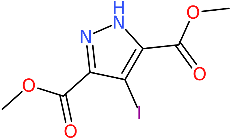 CAS: 1027819-68-6 | Dimethyl 4-iodo-1H-pyrazole-3,5-dicarboxylate, >95%, NX11679