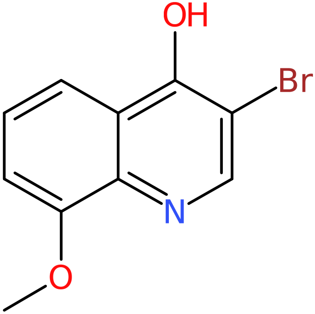 CAS: 1204811-42-6 | 3-Bromo-4-hydroxy-8-methoxyquinoline, NX16937