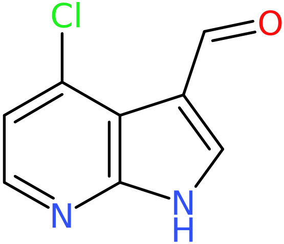 CAS: 918515-16-9 | 4-Chloro-1H-pyrrolo[2,3-b]pyridine-3-carbaldehyde, >97%, NX68915