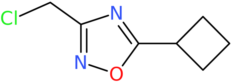 CAS: 259683-88-0 | 3-(Chloromethyl)-5-cyclobutyl-1,2,4-oxadiazole, NX38185