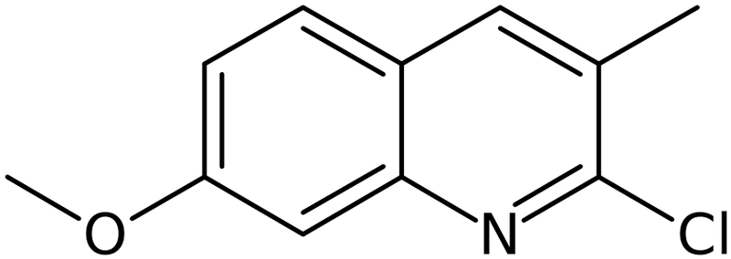 CAS: 132118-45-7 | 2-Chloro-7-methoxy-3-methylquinoline, NX20989