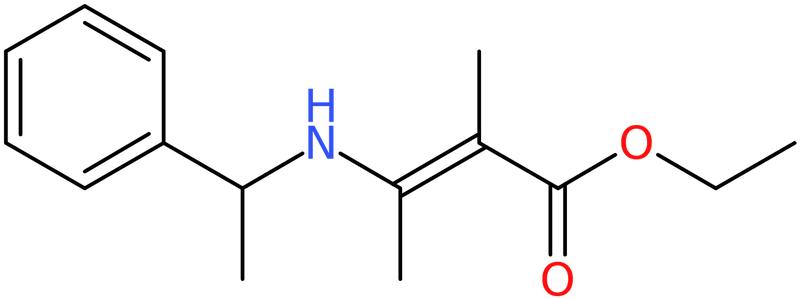 CAS: 92701-94-5 | (E)-2-Methyl-3-(1-phenyl-ethylamino)-but-2-enoic acid ethyl ester, NX69223