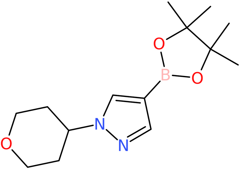 CAS: 1040377-03-4 | 1-(Tetrahydro-2H-pyran-4-yl)-4-(4,4,5,5-tetramethyl-1,3,2-dioxaborolan-2-yl)-1H-pyrazole, NX12189