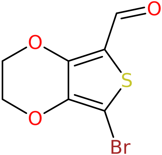 CAS: 852054-42-3 | 7-Bromo-2,3-dihydrothieno[3,4-b][1,4]dioxine-5-carboxaldehyde, >95%, NX64116