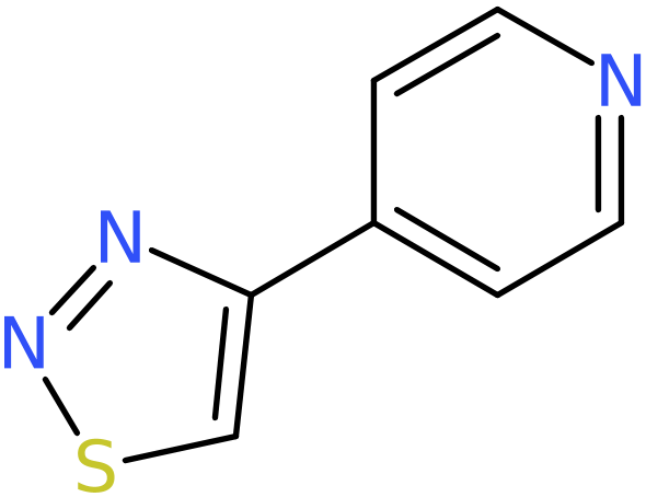 CAS: 102253-71-4 | 4-(1,2,3-Thiadiazol-4-yl)pyridine, >95%, NX11512