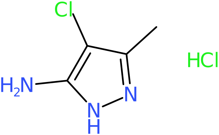 CAS: 130128-49-3 | 4-Chloro-5-methyl-1H-pyrazol-3-amine hydrochloride, NX20417