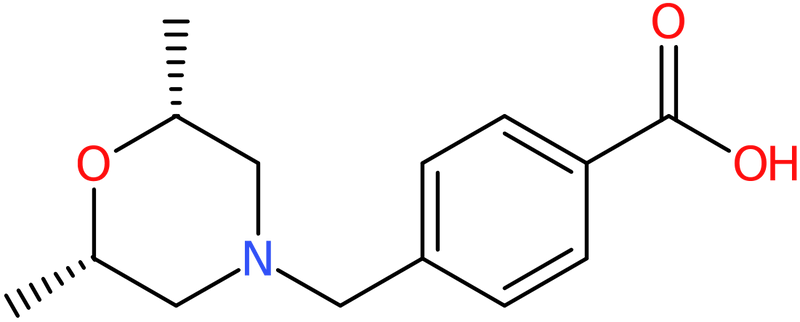 CAS: 1335220-62-6 | 4-{[cis-2,6-Dimethylmorpholin-4-yl]methyl}benzoic acid, NX21368