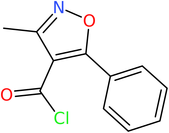 CAS: 91182-77-3 | 3-Methyl-5-phenylisoxazole-4-carbonyl chloride, NX68290