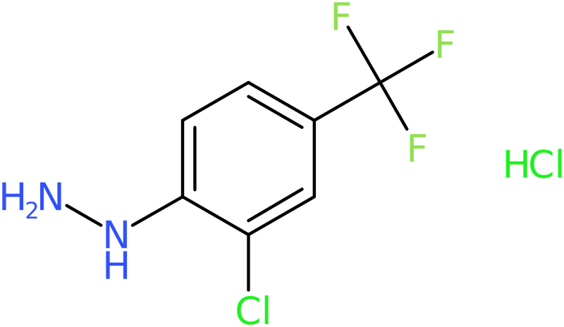 CAS: 1029649-46-4 | 2-Chloro-4-(trifluoromethyl)phenylhydrazine hydrochloride, >97%, NX11726