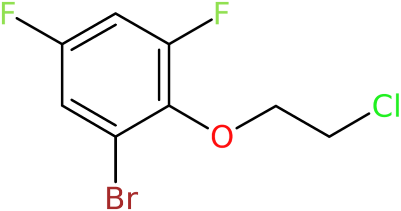 CAS: 175203-19-7 | 2-Bromo-beta-chloro-4,6-difluorophenetole, >97%, NX29234