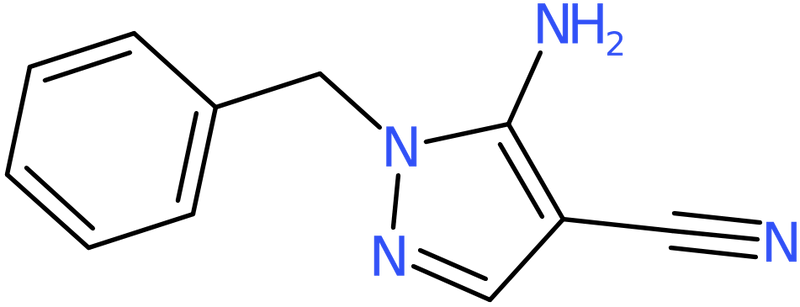 CAS: 91091-13-3 | 5-Amino-1- benzyl-1H-pyrazole-4-carbonitrile, NX68258