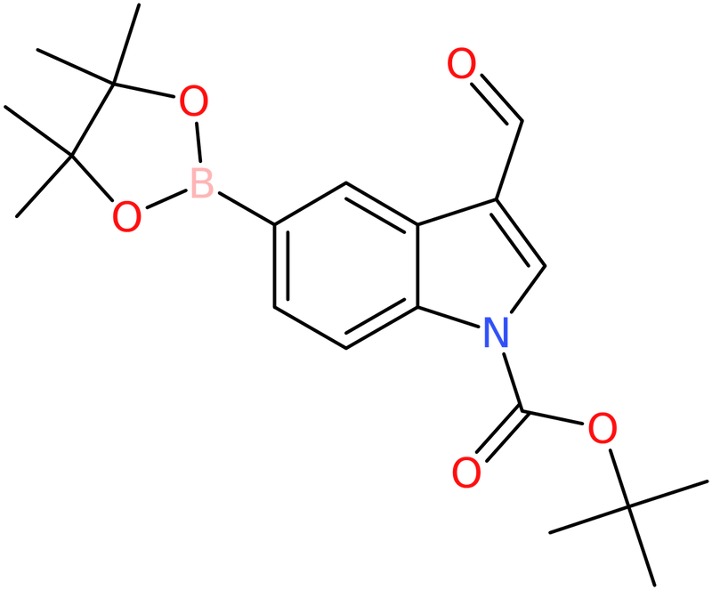 CAS: 1025707-92-9 | 3-Formylindole-5-boronic acid pinacol ester, N-BOC protected, NX11597