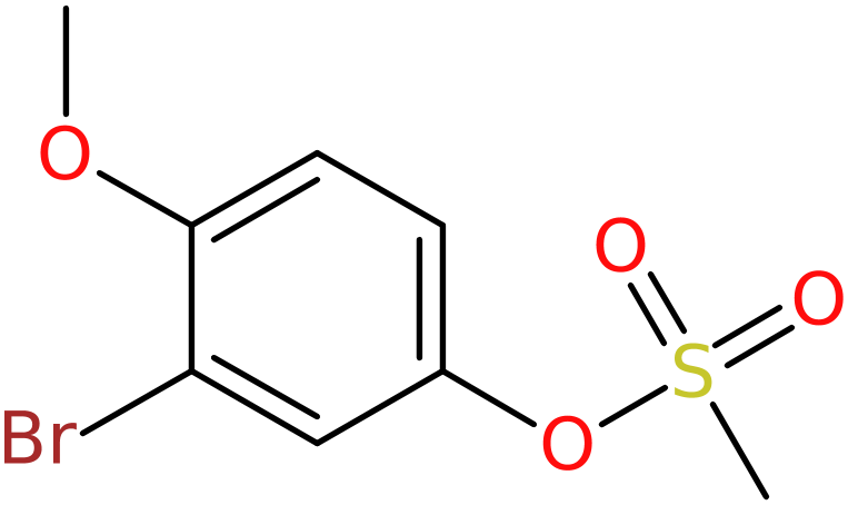 CAS: 951885-46-4 | 3-Bromo-4-methoxyphenyl methylsulphonate, NX70703