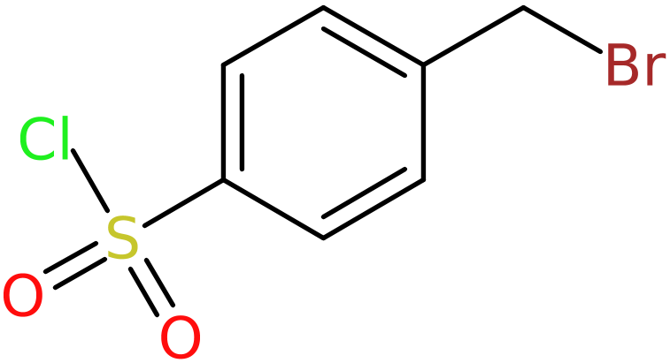 CAS: 66176-39-4 | 4-(Bromomethyl)benzenesulphonyl chloride, >97%, NX57308